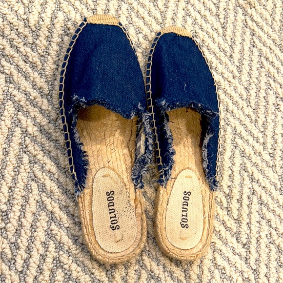 Soludos | Shoes | Soludos Denim Espadrilles Slip On Size 7 | Poshmark